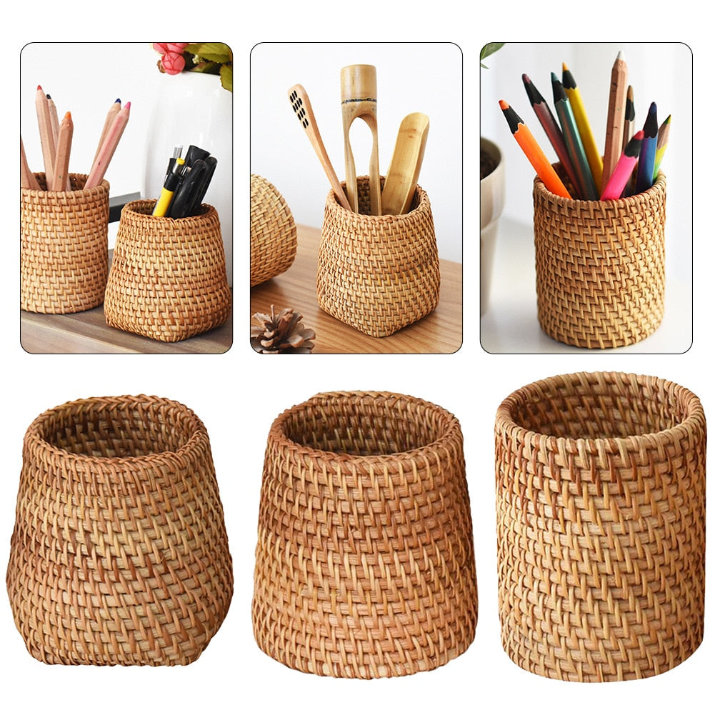 TheEZKitchen™ Rattan Tableware Basket