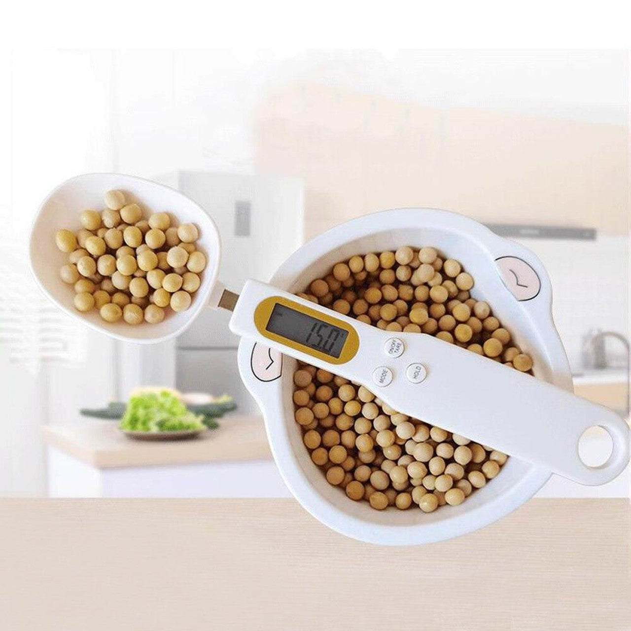 Mini Spoon Scale Digital Kitchen Scale Electronic LCD Food Scale 0.1-500g  Cooking Flour Coffee Powder Scale Weight Measure Spoon - AliExpress