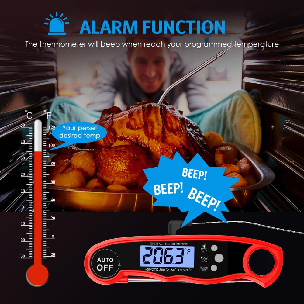 TheEZKitchen™ Digital Waterproof Food Thermometer