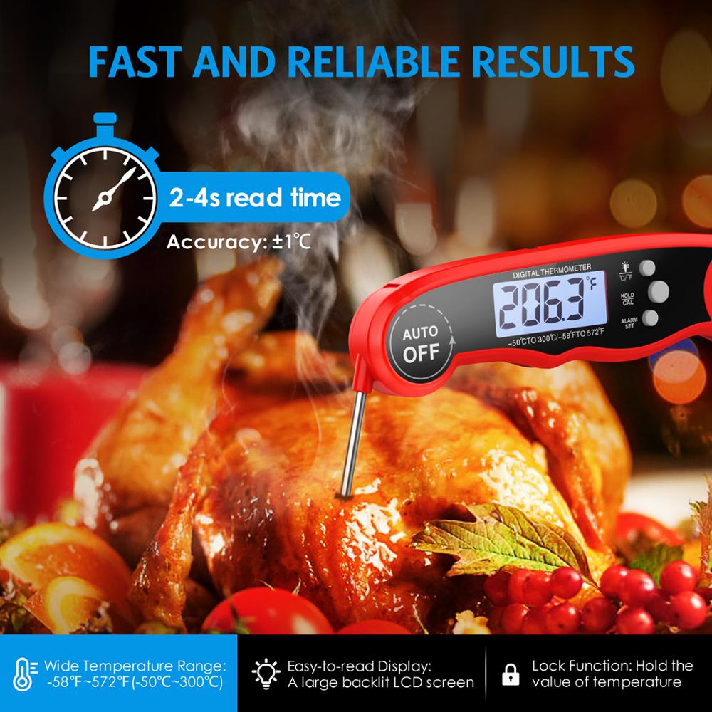 TheEZKitchen™ Digital Waterproof Food Thermometer