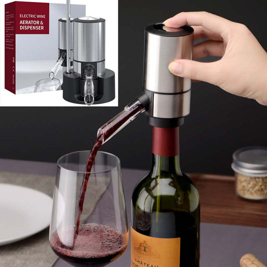 TheEZKitchen™ Electric Wine Dispenser and Aerator